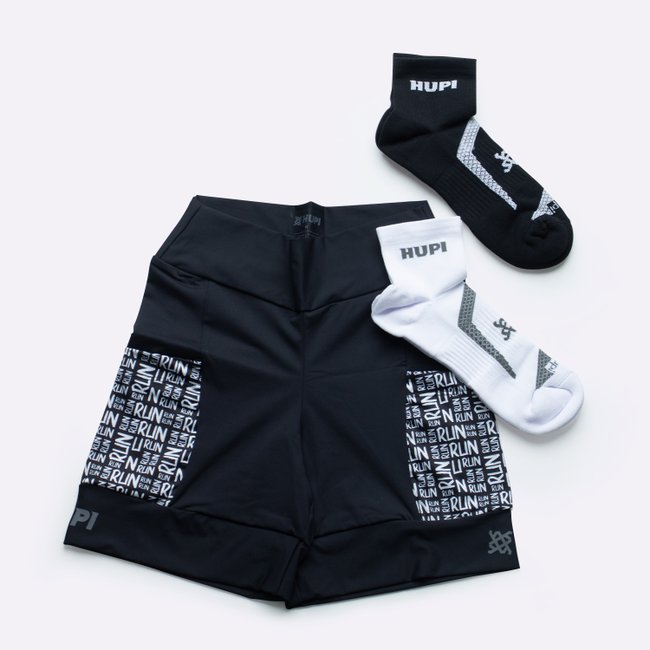 Kit HUPI 2 Meias 1 Bermuda