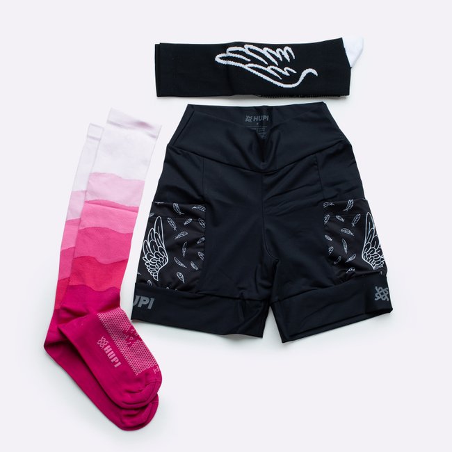 Kit HUPI 2 Meias 1 Bermuda