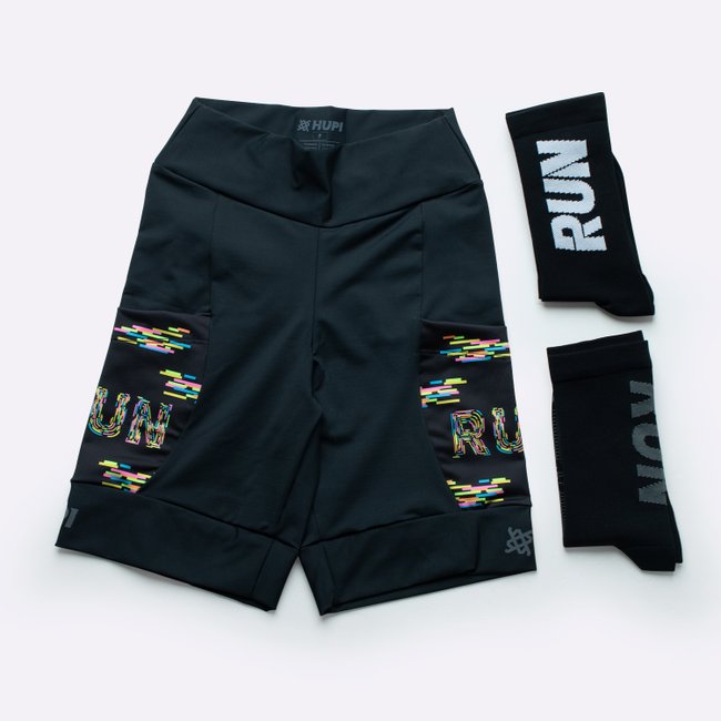 Kit HUPI 2 Meias 1 Bermuda