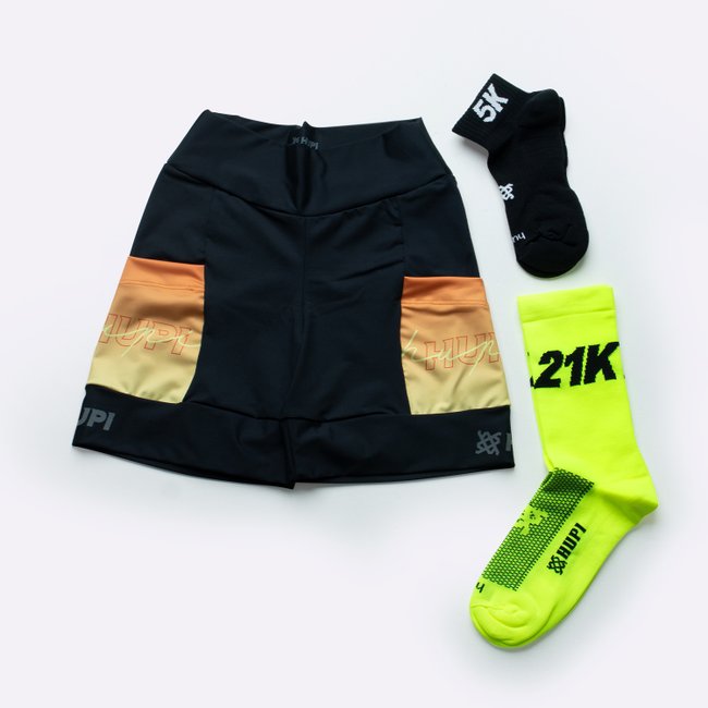 Kit HUPI 2 Meias 1 Bermuda