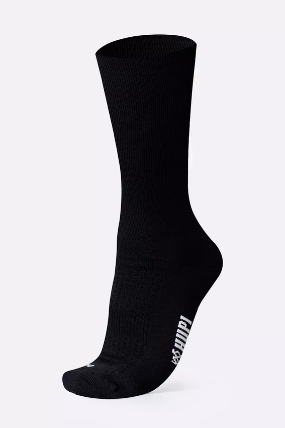 Kit HUPI 4 Pares de Meia Sport Preto Liso