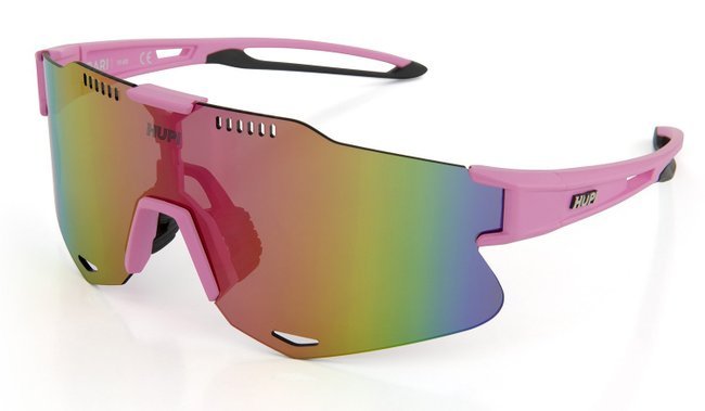 Kit HUPI Bermuda Colors Meia Longa Rosa Óculos Bari Rosa