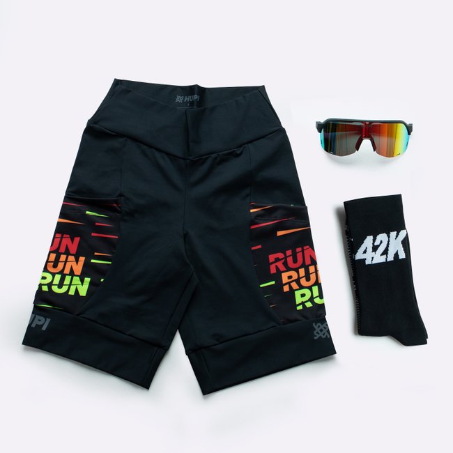 Kit HUPI Bermuda Óculos Meia