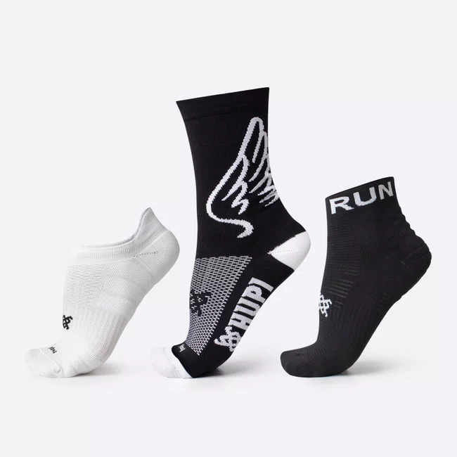 Kit Meia Corrida HUPI Running Pro e Meia Asas