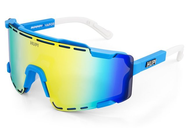 Kit Óculos de Sol HUPI Vapor Azul e Branco com 2 Lentes