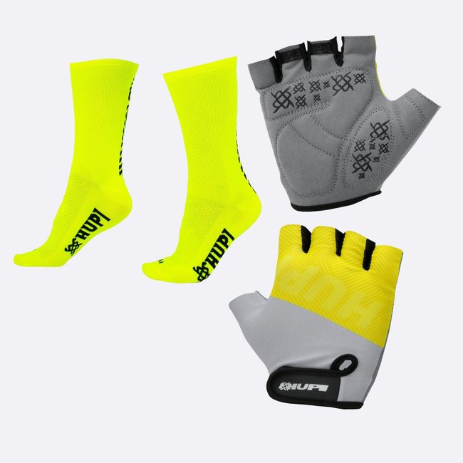 Kit Pedal HUPI Amarelo