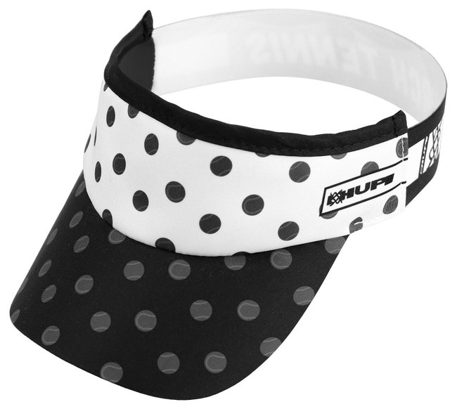 Kit Undergrip Spider Preto + Viseira Beach Tennis Padel Branca