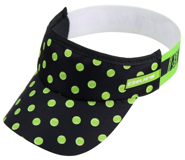 Kit Undergrip Spider Preto + Viseira Beach Tennis Padel Preta
