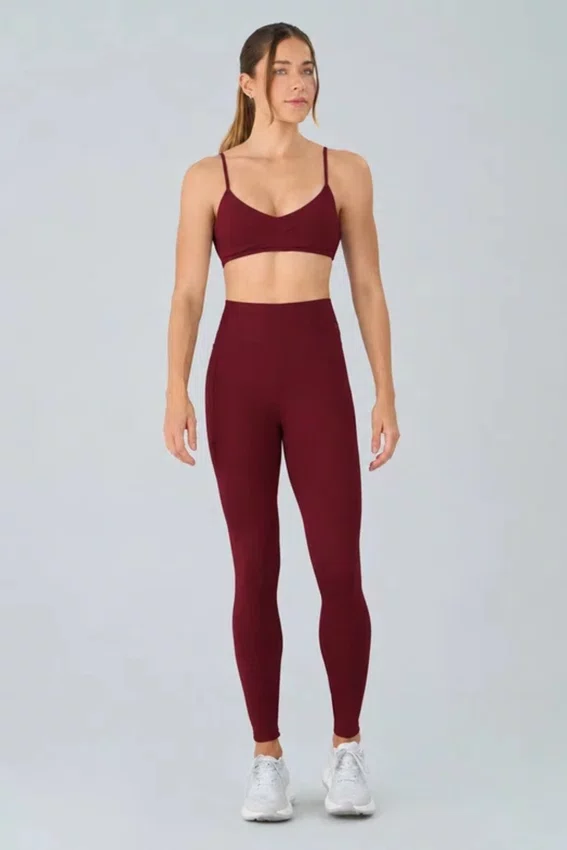 Legging Eterna com Bolso Alto Giro Feminina