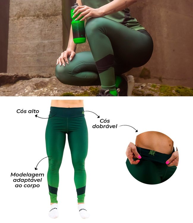 Calça Legging HUPI Linda Verde