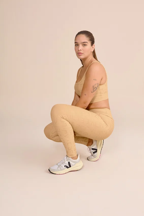 Calça Legging Icon Hydefit Adaptiv Bege