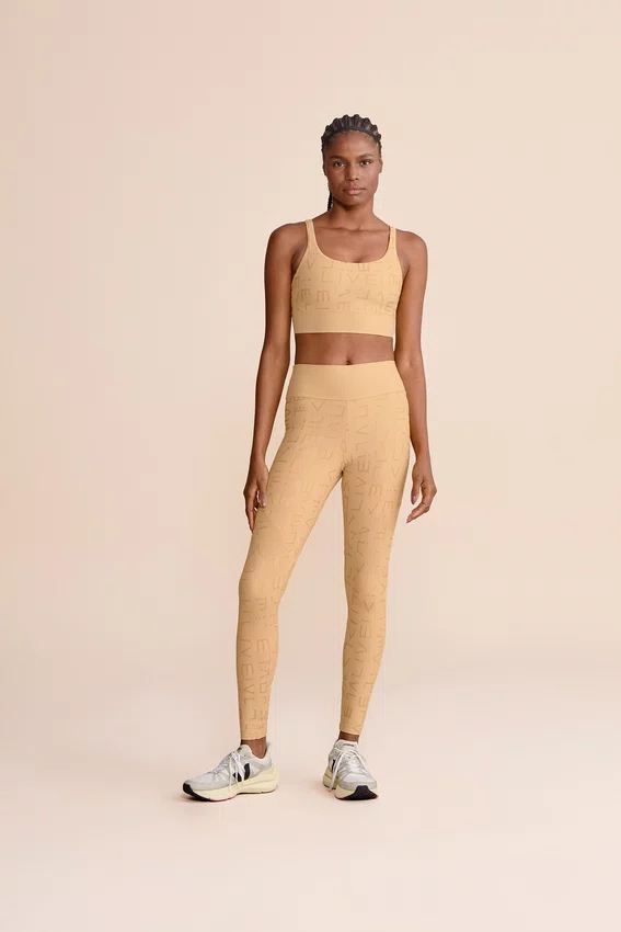 Calça Legging Icon Hydefit Adaptiv Bege