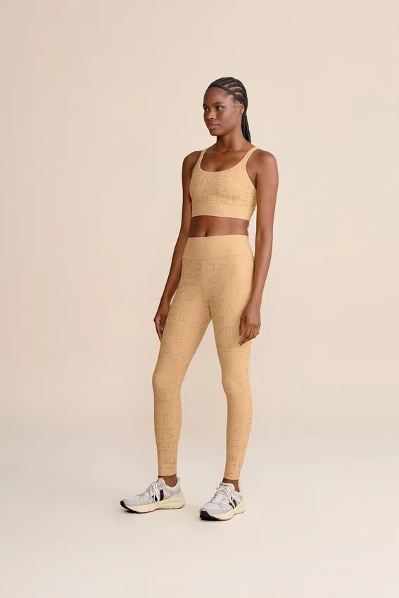 Calça Legging Icon Hydefit Adaptiv Bege