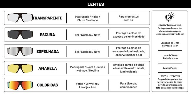 Lente Extra Force Azul Espelhado