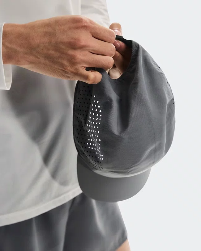 Boné On Lightweight Cap Unissex Cinza