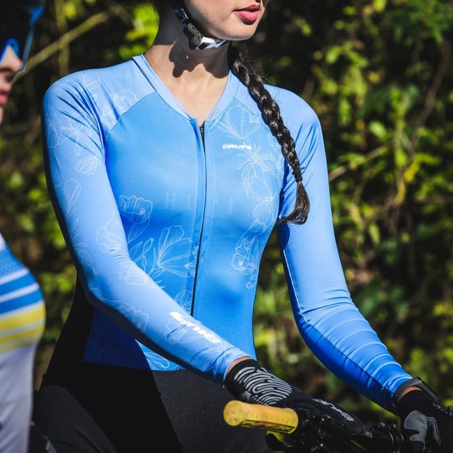 Luva Ciclismo HUPI Dedo Longo Biometria Full Preto