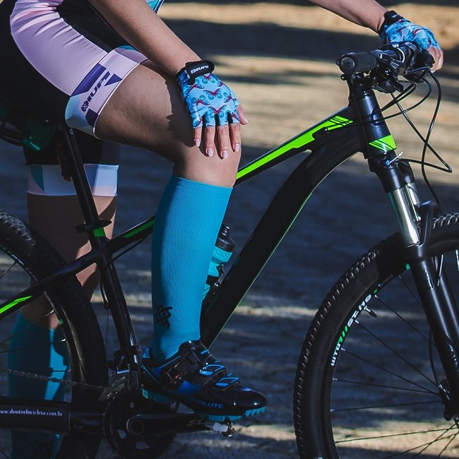 Luva Ciclismo HUPI Eco Dedo Curto Butter Two