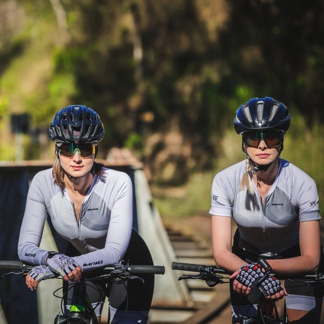 Luva Ciclismo HUPI Eco Dedo Curto Skull