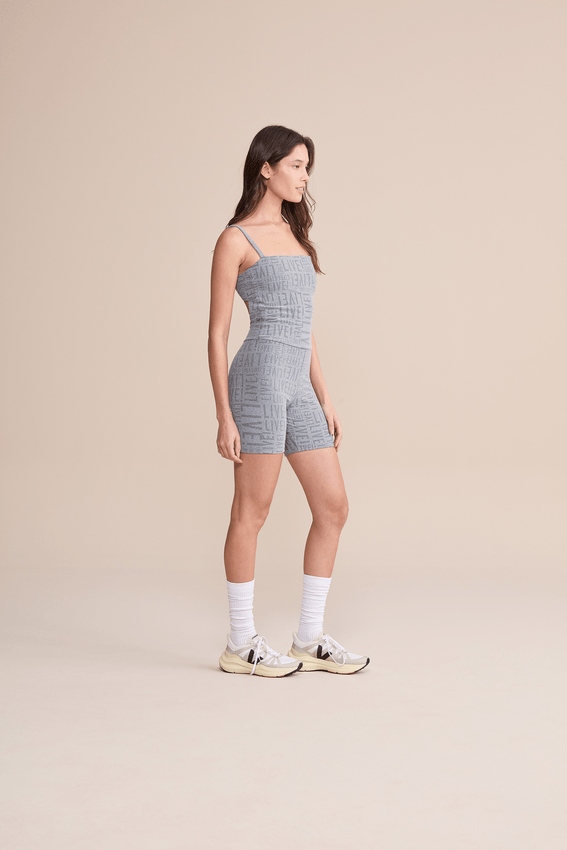 Macaquinho Shorts Sense Pro Cinza Reflex