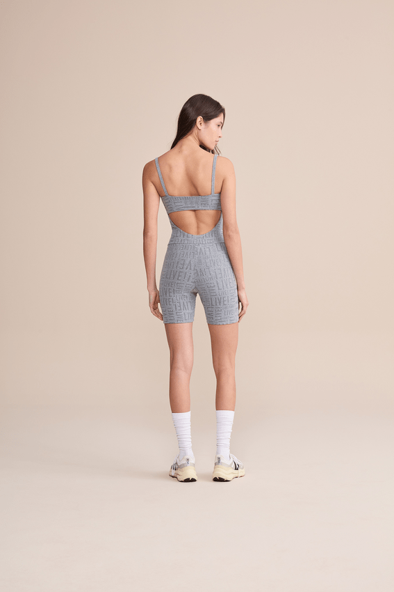 Macaquinho Shorts Sense Pro Cinza Reflex