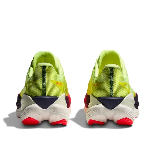 Tênis HOKA Mach X 3 Masculino Verde e Vermelho