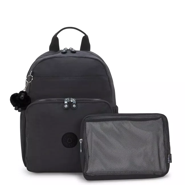Mochila Kipling Maisie Preta
