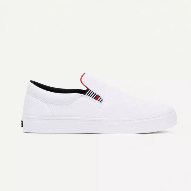 Slip On Tommy Hilfiger Clássico Malcom 22D Branco
