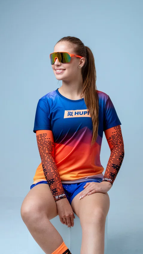 Manguito HUPI Biometria Alaranjado Proteção UV50+