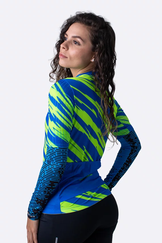 Manguito Hupi Biometria Azul Proteção UV50+