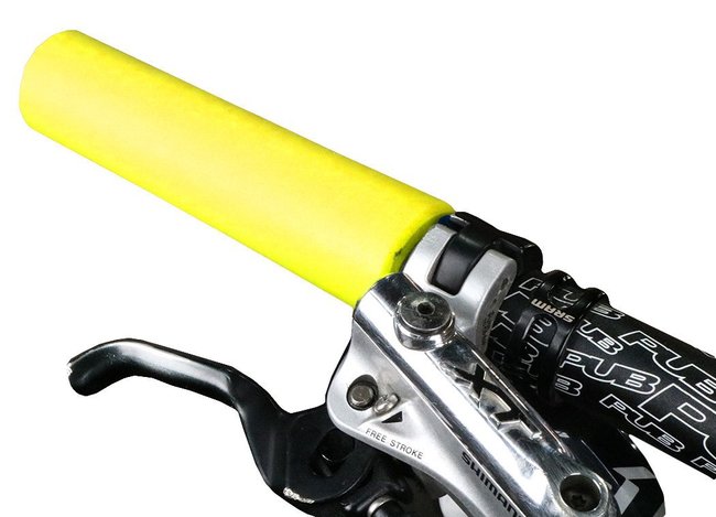 Manopla Silicone HUPI PRO SI Amarelo Neon