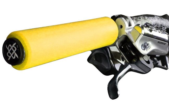 Manopla Silicone HUPI PRO SI Amarelo Neon