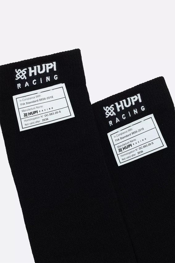 Meia Antichama HUPI Racing Preto
