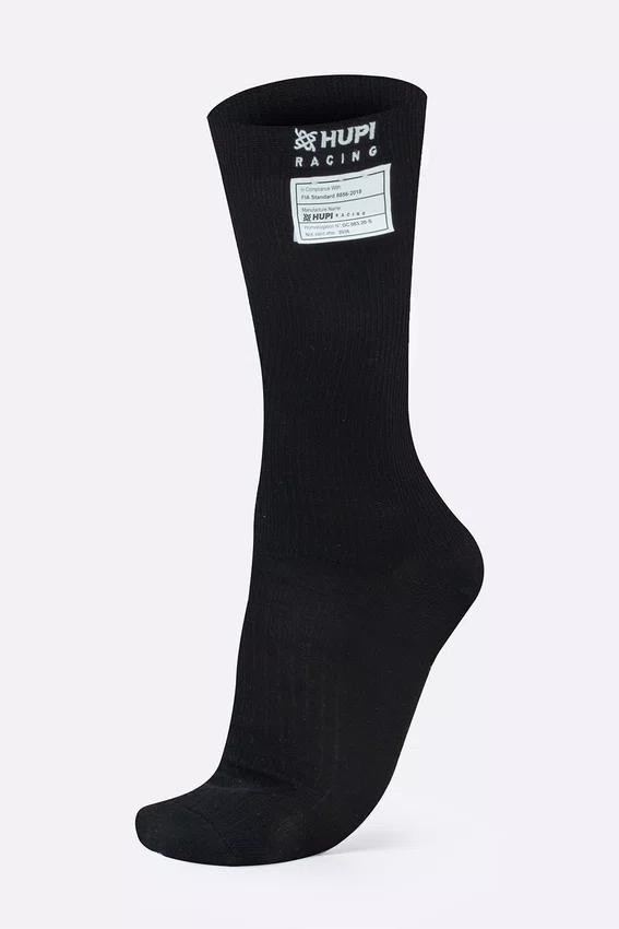Meia Antichama HUPI Racing Preto