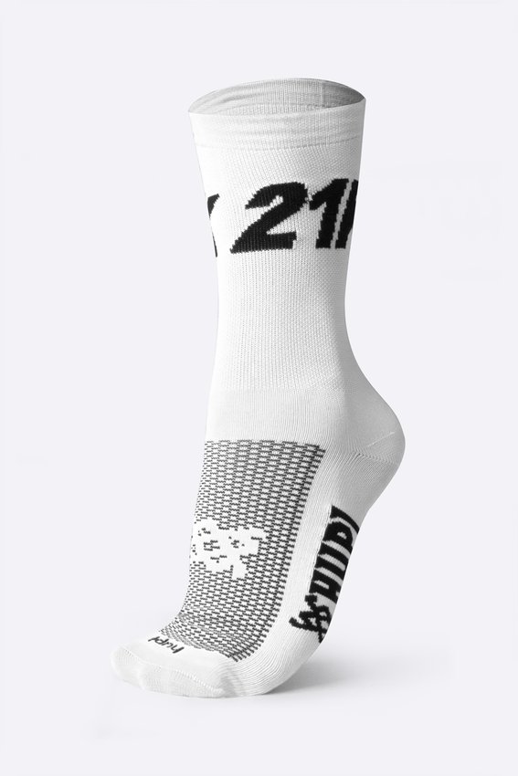 Meia Corrida HUPI 21K Branco