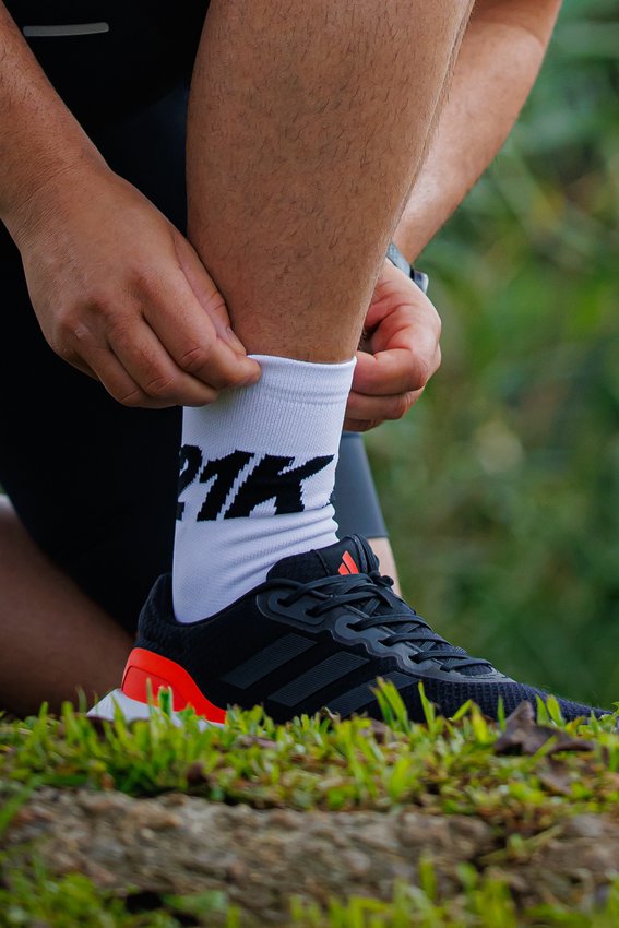 Meia Corrida HUPI 21K Branco