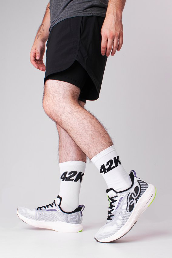 Meia Corrida HUPI 42K Branco