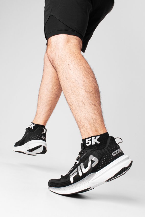 Meia Curta para Corrida HUPI Running Pro 5K Preto