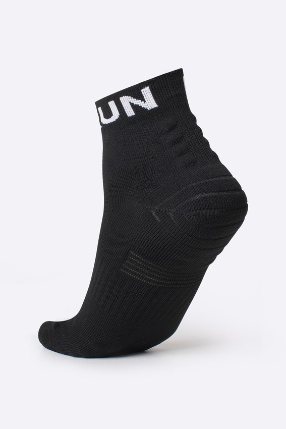 Meia Curta para Corrida HUPI - Running Pro Run Preto