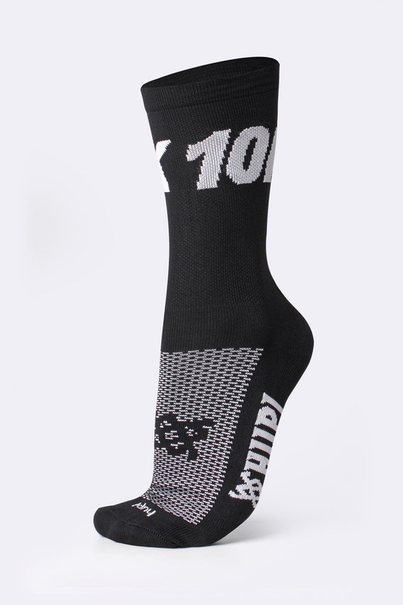 Meia HUPI 10K Preto