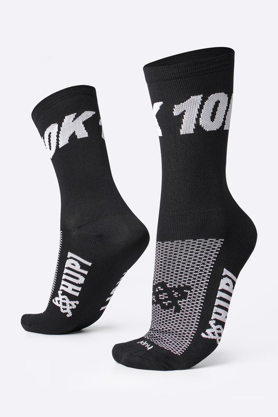 Meia HUPI 10K Preto