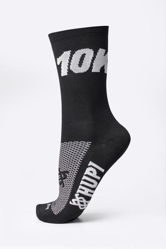 Meia HUPI 10K Preto - LT para pés menores 34-38