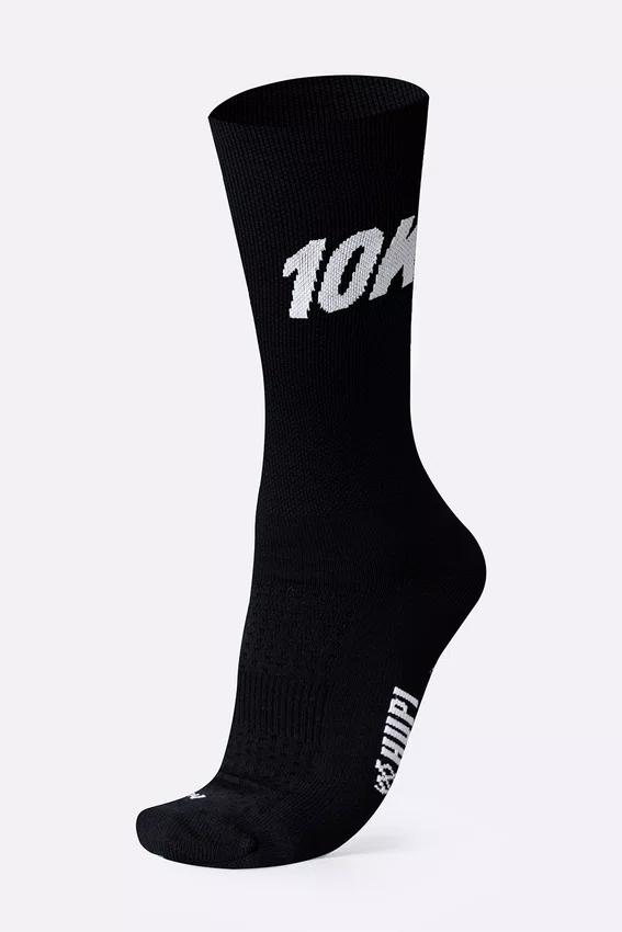 Meia HUPI 10K Preto - LT para pés menores 34-38