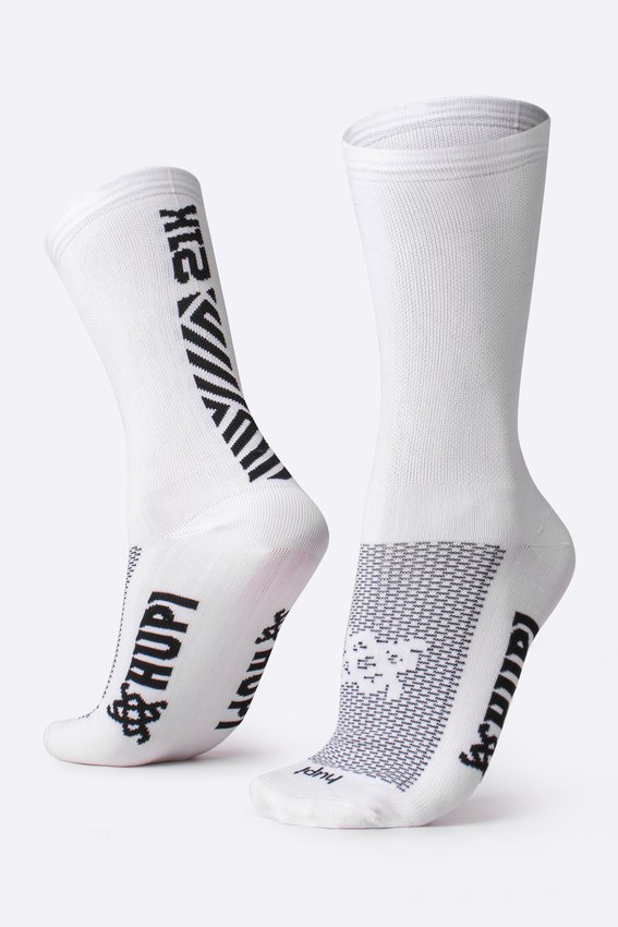 Meia HUPI 21k Slim Branco