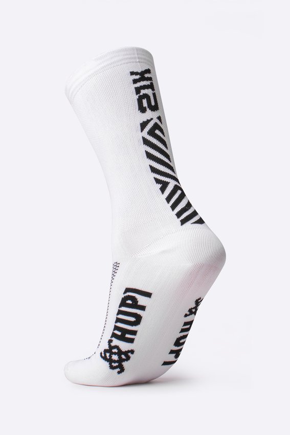 Meia HUPI 21k Slim Branco