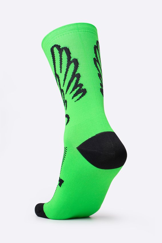 Meia HUPI Asas Verde