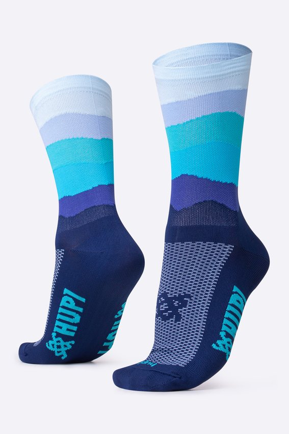 Meia HUPI Azul Oceano