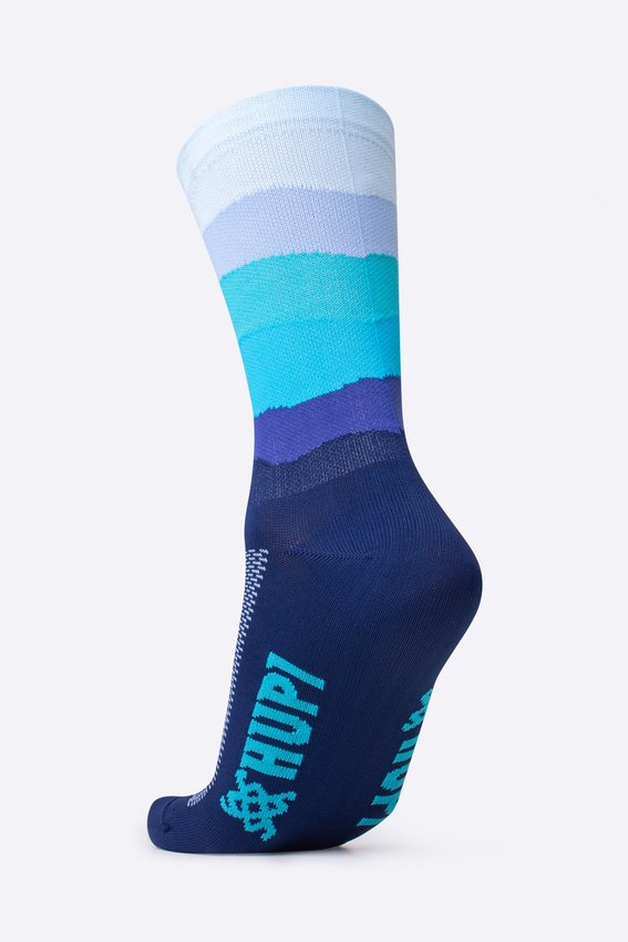 Meia HUPI Azul Oceano