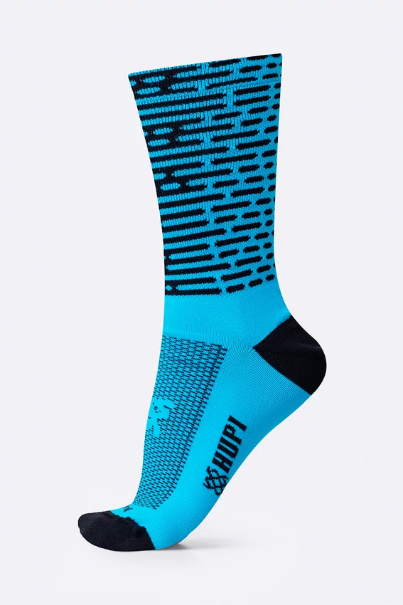 Meia HUPI Biometria Azul