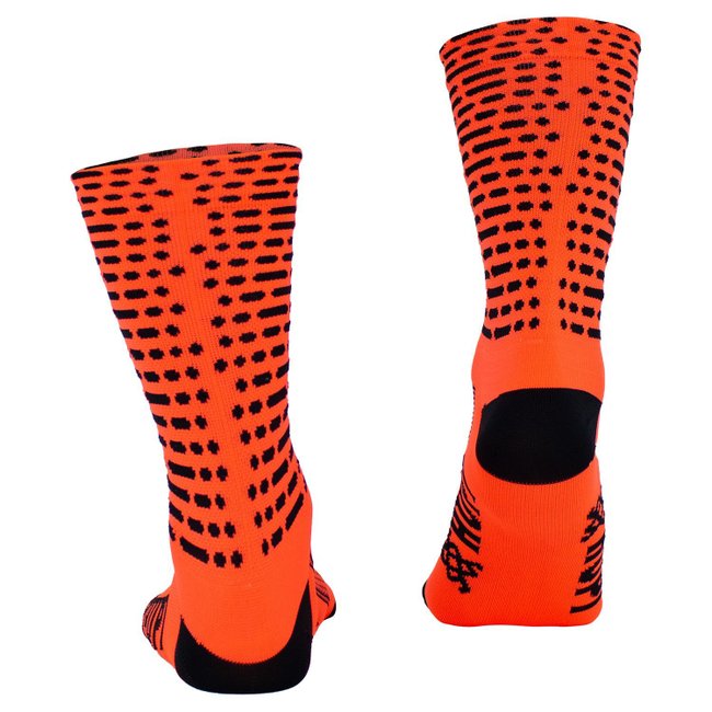 Meia HUPI Biometria Laranja Neon