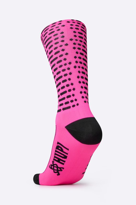 Meia HUPI Biometria Rosa